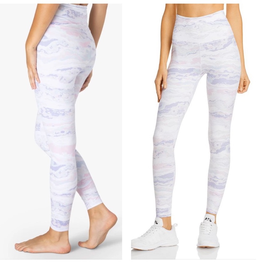 Beyond Yoga Pastel Tie-Dye Leggings
